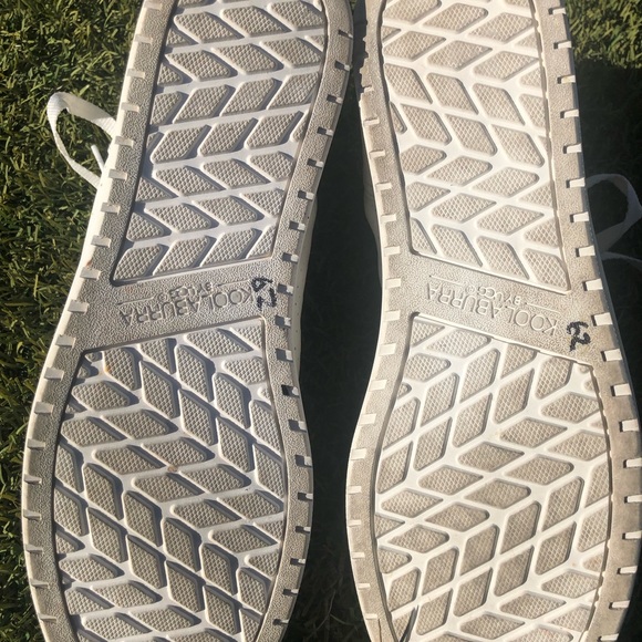 KOOLABURRA By UGGS Women’s Kayleigh White High top Sneakers w/ Zippers! Size 8. - Picture 8 of 11